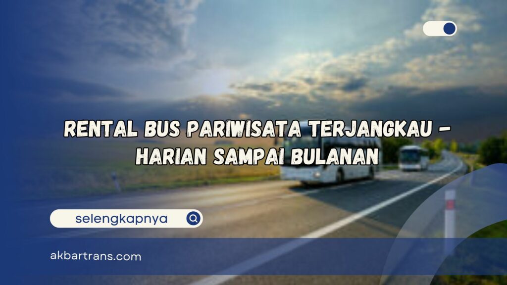 rental bus pariwisata