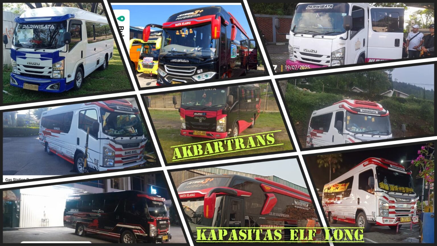 Kapasitas Elf Long - Pusat Rental Elf Long 19 seat